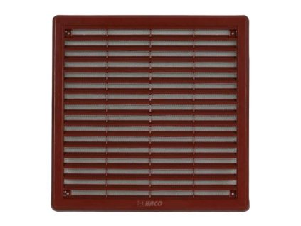 149296 Mrizka vetraci krytka se sitovinou VM 250 x 250 mm KH hneda 0304 0z