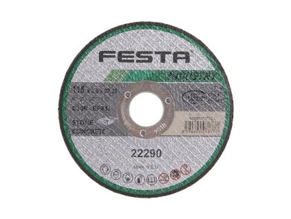 Kotouč řezný FESTA INDUSTRY na kámen 115x3x22.2mm