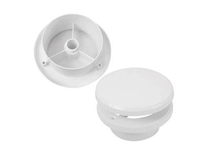 149551 Ventil talirovy s regulaci TV 125 mm bily 0419 0z