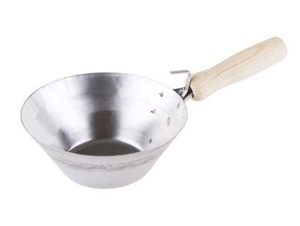 Naběračka zednická nerez FESTA 180mm dřevěná ručka