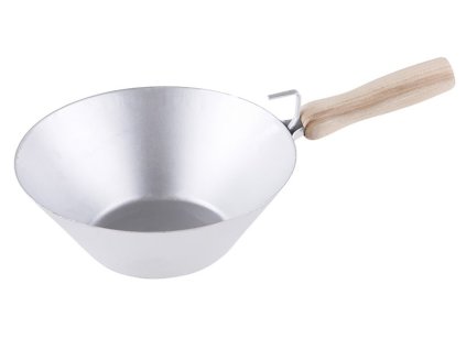 Naběračka zednická ocel FESTA 215mm dřevěná ručka