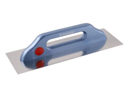 Hladítko nerezové hladké 130x380mm,rukojeť dřevěná 407