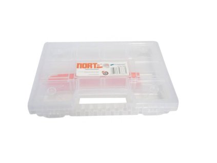 150185 Organizer na bity NORT 290 x 190 x 35 mm pruhledny 0a