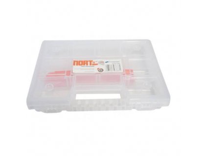 150185 Organizer na bity NORT 290 x 190 x 35 mm pruhledny 0a