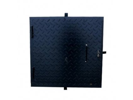 151505001 Poklop na sachty 50 x 50 cm cerna 0a