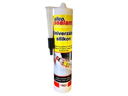 165051 Silikon univerzalni jednoslozkovy 310 ml sedy SILCO 0z