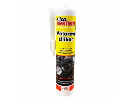 165098 Silikon vysokoteplotni motorovy 275 C 310 ml cerveny SILCO 0z