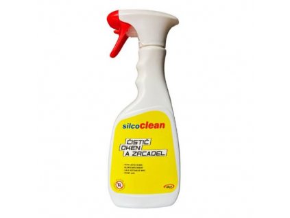 Čistič oken a zrcadel, 500 ml, SilcoCLEAN