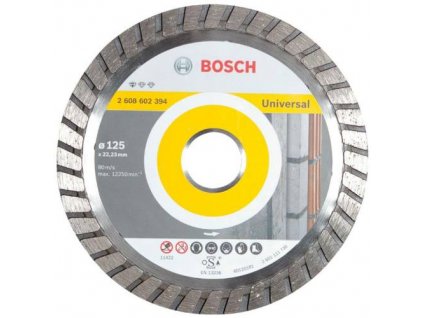 Kotouč diamantový turbo UPE-T, 125 x 22,23 mm
