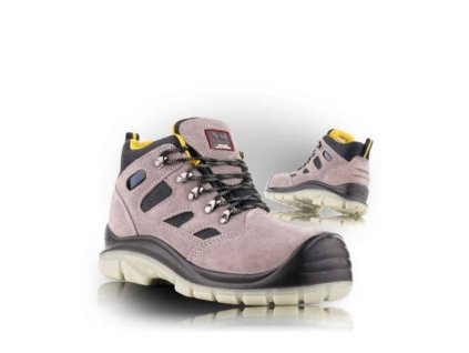 302836 Obuv pracovni kotnikova kozena v kombinaci s textilem MADRID 2990 O1 velikost 36 0a