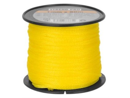 Provázek stavební pletený 2 mm, L-50 m, žlutý, Strend Pro
