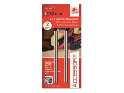 37712195 Cepel nahradni k hobliku P 910 82mm 2 ks STAYER 0a