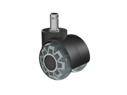 148339 Kolecko kancelarske 50 mm transparentni baleni 5 ks 0a