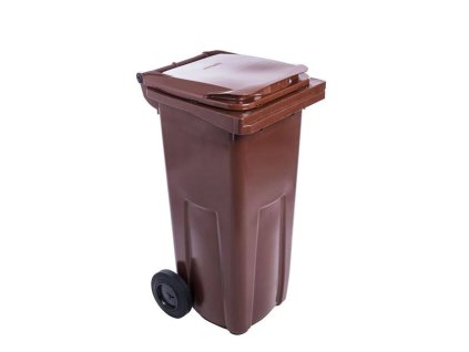 415304 Popelnice plastova 120 l hneda 0z