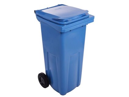 415305 Popelnice plastova 120 l modra 0z