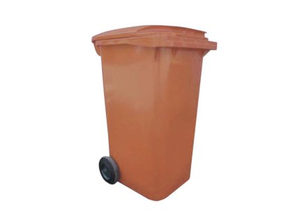 415313 Popelnice plastova 240 l hneda 0z