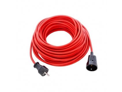 Kabel prodlužovací BASIC PPS, 20m / 230V, červený