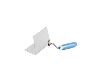 Lžíce štukatérská nerez, rohová vnější 60x85mm, dřevěná rukojeť 908