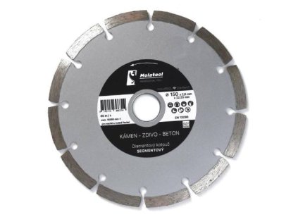 121512Q Kotouc diamantovy segmentovany 150 x 2 6 x 22 23 mm Segment Profi 0a