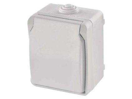 82A13972 Zasuvka nastenna IP54 bila 0a