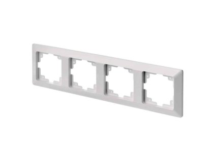 82A60042 Ramecek ctyrnasobny bily 0a