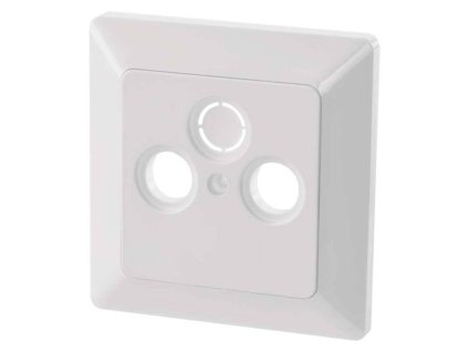 82A60043 Kryt zasuvka televizni a satelitni bily 4a