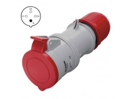 82A6312 Spojka 4P 32A 400V IP44 0a