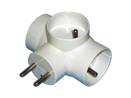 82P0024 Zasuvka rozbocovaci 3x kulata 0a