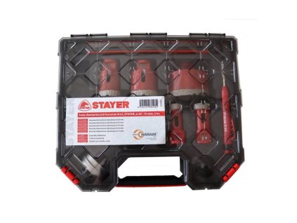 AB88003 Sada diamantovych korunek M14 STAYER 20 75 mm 5 ks 0z