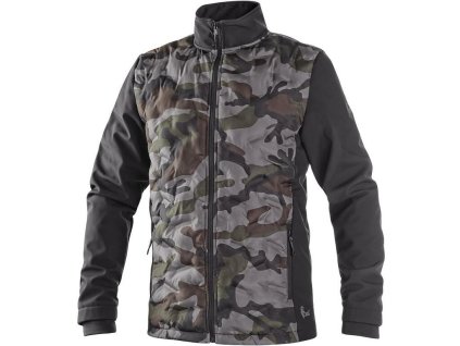 Bunda CXS CAMO, pánská, maskáčovo-černá, vel. 3XL