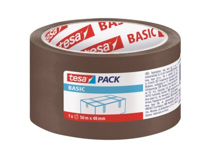 138451 Paska balici Basic 50 m x 48 mm hneda TESA 0a