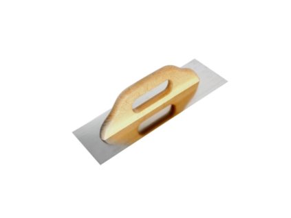 131081Q Hladitko nerez hladke 480 x 130 mm drevena rukojet 0a