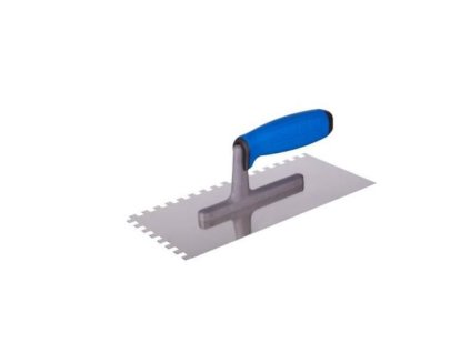 131142Q Hladitko nerez zub 6x6 mm 270 x 130 mm gumova rukojet 0a