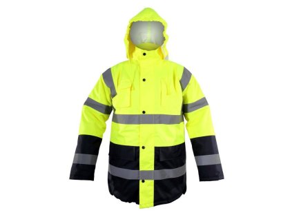 L4090701 Bunda zimni reflexni zluta S LAHTI PRO 0a