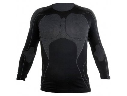 Tričko termo, černo-šedé, vel. 2XL/3XL, LAHTI PRO
