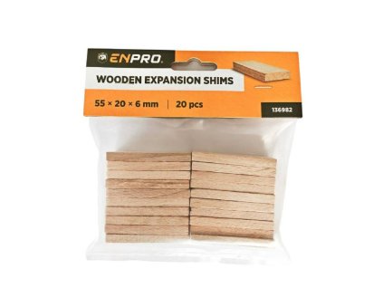 136982 Dilatacni podlozky drevene 55 x 20 x6 mm 20 ks ENPRO 1a
