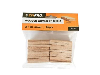 136982 Dilatacni podlozky drevene 55 x 20 x6 mm 20 ks ENPRO 1a