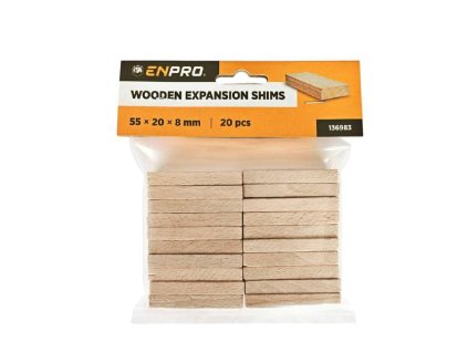 136983 Dilatacni podlozky drevene 55 x 20 x 8 mm 20 ks ENPRO 1a
