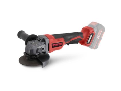 377AGBPSL20 Bruska uhlova aku AGB PS L20 115 mm 18 V bez baterie a nabijecky STAYER 0a