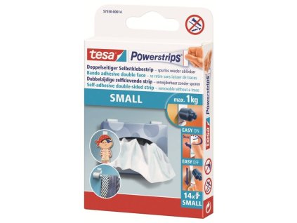 138460 Prouzky lepici male Powerstrips TESA 0a
