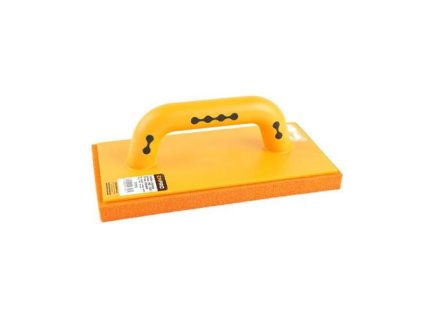 Hladítko s houbou jemnou, 250 x 130 x 18 mm, oranžová, ENPRO SYSTEM