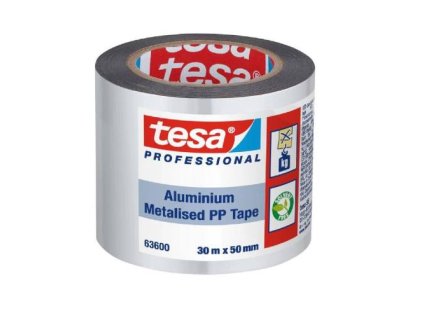 138496 Paska izolacni 30 m x 50 mm metalizovana 63600 ALU TESA 0a