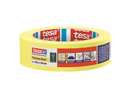 138498 Paska maskovaci 50 m x 30 mm Precision KREPP TESA 12a