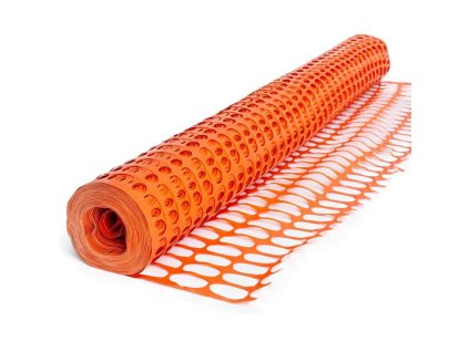 151012 Ochranna sit HDPE 100 g m2 UV stabilni 1 2 x 50 m oranzova ENPRO 0a