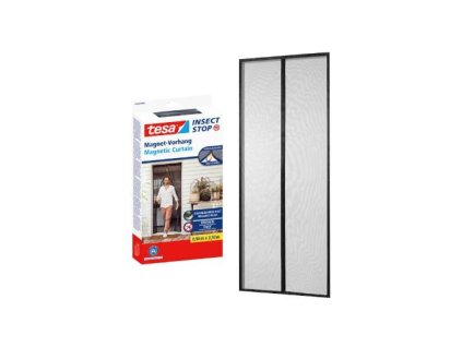138530 Sit do dveri magneticka 0 9 x 2 1 m antracitova TESA 6a
