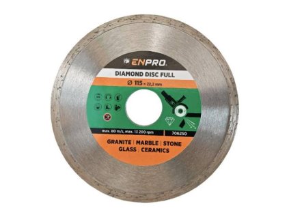 706250 Kotouc diamantovy plny 115 x 22 2 mm ENPRO 0z