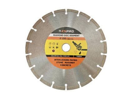 706264 Kotouc diamantovy segment 230 x 22 2 mm ENPRO 1z