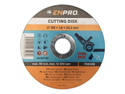 706508 Kotouc na kov rezny 125 x 1 0 x 22 2 mm ENPRO 0z