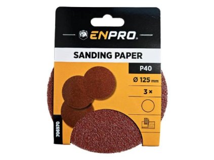 706970 Papir brusny se suchym zipem 40 125 3 ks ENPRO 0z