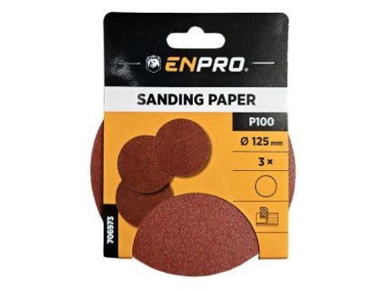 706973 Papir brusny se suchym zipem 100 125 3 ks ENPRO 0z